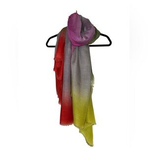 Franco Ferrari cashmere & silk scarf